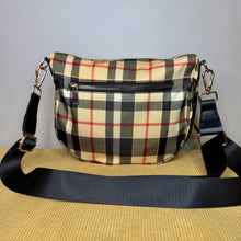 Load image into Gallery viewer, The Roni Nylon Crossbody - Famous Plaid - PREORDER