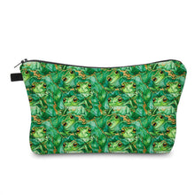 Load image into Gallery viewer, Pouch - Animal, Frog Green Marble