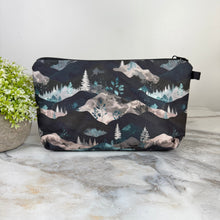Load image into Gallery viewer, Pouch - Mountain Blue Grey Black