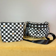 Load image into Gallery viewer, Bundled Set - Roni & XL Pouch - Halloween Trick or Treat Plaid