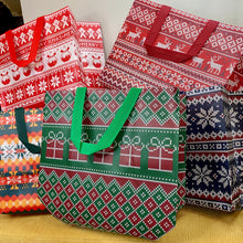 Load image into Gallery viewer, Reusable Tote Bag - Christmas Sweater - Large