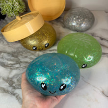 Load image into Gallery viewer, Squishy Toy - XL Jumbo Dumpling, Quick Squeeze Glitter