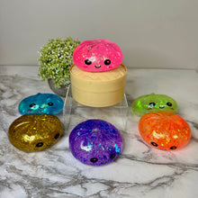 Load image into Gallery viewer, Squishy Toy - Viral Dumpling, Slow Rise Glitter - Purple