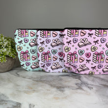 Load image into Gallery viewer, Pouch - Book Heart Romance TBR, Pink