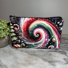 Load image into Gallery viewer, Pouch - Christmas Holiday Swirl