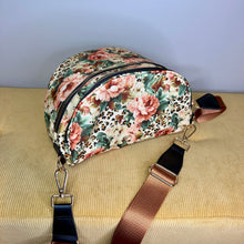 Load image into Gallery viewer, The Roni Nylon Crossbody - Floral Animal Print Bronze