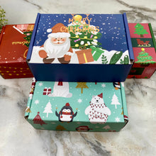Load image into Gallery viewer, Christmas Gift Box with Crinkle Paper - Small
