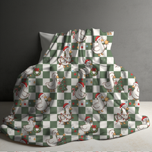 Load image into Gallery viewer, Blanket Christmas #19 - Santa Duck - PREORDER