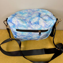 Load image into Gallery viewer, The Roni Nylon Crossbody - Butterfly Blue Purple