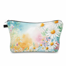 Load image into Gallery viewer, Pouch - Floral Ombré Gingham Daisy