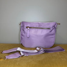 Load image into Gallery viewer, The Roni Nylon Crossbody - Solid Light Purple