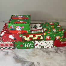 Load image into Gallery viewer, Christmas Gift Box with Crinkle Paper - Extra Small