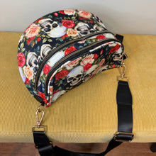 Load image into Gallery viewer, The Roni Nylon Crossbody - Skull Floral - PREORDER