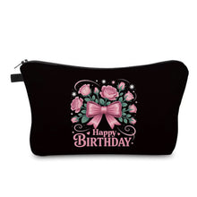 Load image into Gallery viewer, Pouch - Happy Birthday Bow