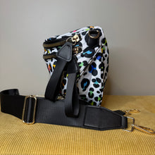 Load image into Gallery viewer, The Roni Nylon Crossbody - Rainbow Animal Print