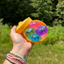 Load image into Gallery viewer, Squishy Toy - Mini Dumpling, Slow Rise Glitter - 4 PACK!