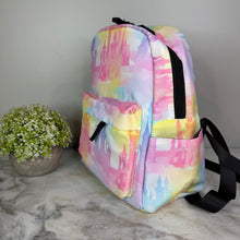 Load image into Gallery viewer, Mini Backpack - Pastel Castle