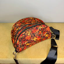 Load image into Gallery viewer, The Roni Nylon Crossbody - Camo Leaves Orange