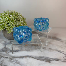Load image into Gallery viewer, Squishy Toy - Blue Snowflake Nine Cube