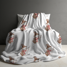 Load image into Gallery viewer, Blanket Christmas #21 - Magic Snowman - PREORDER