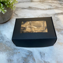 Load image into Gallery viewer, Jewelry Box with Crinkle Paper - Black