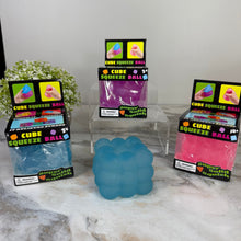 Load image into Gallery viewer, Squishy Toy - Textured Nine Cube