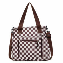 Load image into Gallery viewer, Caitlin Handbag - Corduroy Checker