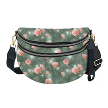 Load image into Gallery viewer, Bundled Set - Roni & Pouch - Sage Green Star Roses