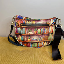 Load image into Gallery viewer, The Roni Nylon Crossbody - Book Shelf