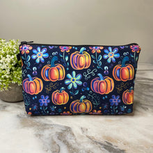 Load image into Gallery viewer, Pouch - Halloween Fall, Glowing Pumpkins