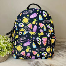 Load image into Gallery viewer, Mini Backpack - Summer Things