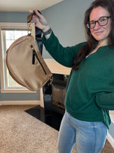 Load image into Gallery viewer, The Roni Nylon Crossbody - Bronze + Black