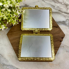 Load image into Gallery viewer, Compact Mirror - Blue Floral