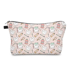 Load image into Gallery viewer, Pouch - Tooth Dental Hygiene on Pink