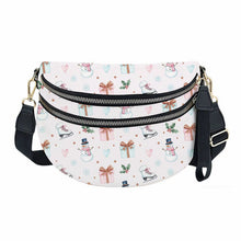 Load image into Gallery viewer, The Roni Nylon Crossbody - Christmas Snowflake Gift Ice Skate
