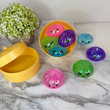 Load image into Gallery viewer, Squishy Toy - Mini Dumpling, Slow Rise Glitter - 4 PACK!