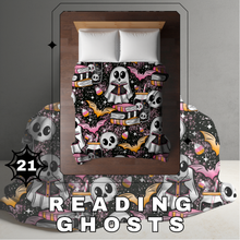 Load image into Gallery viewer, Blanket Halloween #21 - Reading Ghosts - PREORDER ends 7/25
