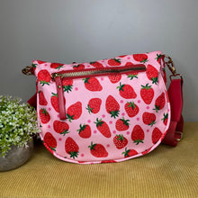 Load image into Gallery viewer, The Roni Nylon Crossbody - Strawberry