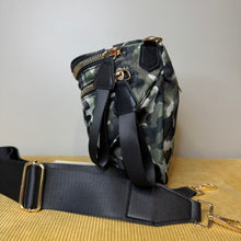 Load image into Gallery viewer, The Roni Nylon Crossbody - Green Camo