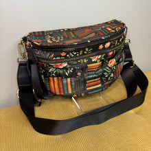 Load image into Gallery viewer, The Roni Nylon Crossbody - Book Shelf Floral Rose