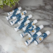 Load image into Gallery viewer, Lip Balm - Daisy Blue Gingham
