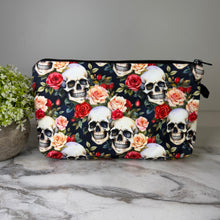 Load image into Gallery viewer, Pouch - Skull Floral