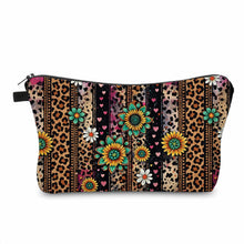 Load image into Gallery viewer, Pouch - Animal Print Stripe Floral