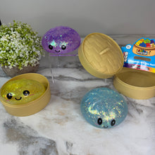 Load image into Gallery viewer, Squishy Toy - Viral Dumpling, Glitter Mix - PREORDER