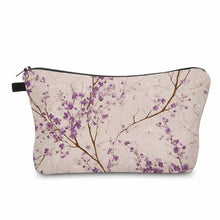 Load image into Gallery viewer, Pouch - Floral Purple Lavender Cherry Blossom