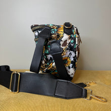 Load image into Gallery viewer, The Roni Nylon Crossbody - Turquoise Sunflower