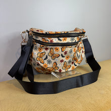 Load image into Gallery viewer, The Roni Nylon Crossbody - Halloween Fall Spiderweb Butterfly