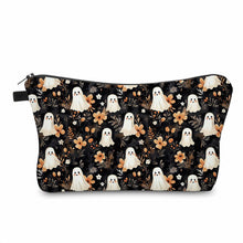 Load image into Gallery viewer, Pouch - Halloween Fall - Floral Ghost