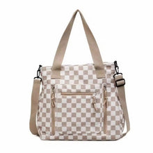 Load image into Gallery viewer, Caitlin Handbag - Corduroy Checker