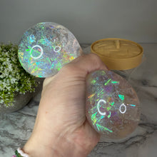 Load image into Gallery viewer, Squishy Toy - Viral Dumpling, Clear Holographic